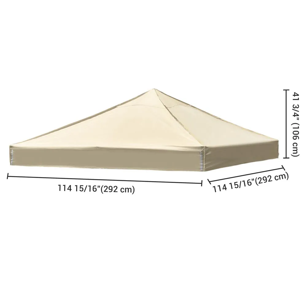 10x10 Pop Up Canopy Top Replacement Roof 9'7"x9'7"