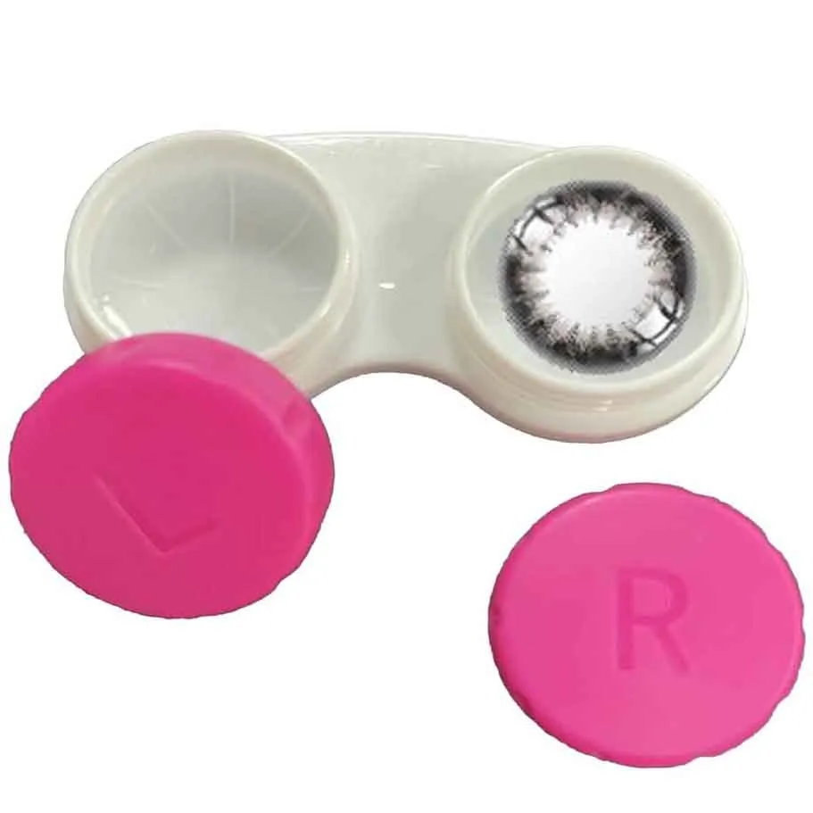 12-Pack: Colourful Contact Lens Case Box Holder