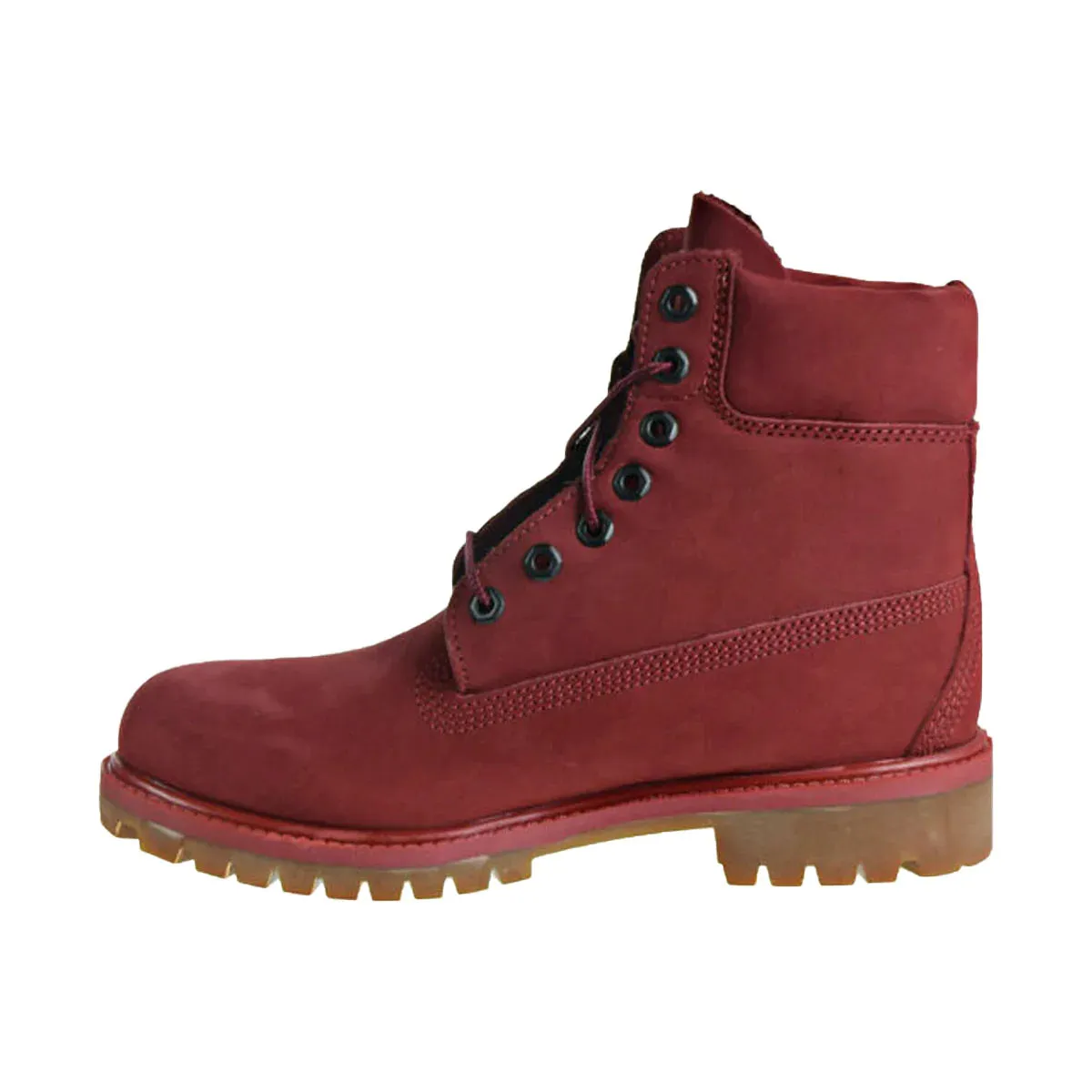 6-inch Premium Waterproof Boots - Burgundy Nubuck