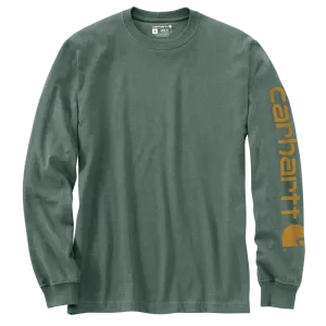 Carhartt Mens Loose Fit Heavyweight Graphic Long Sleeve T-Shirt