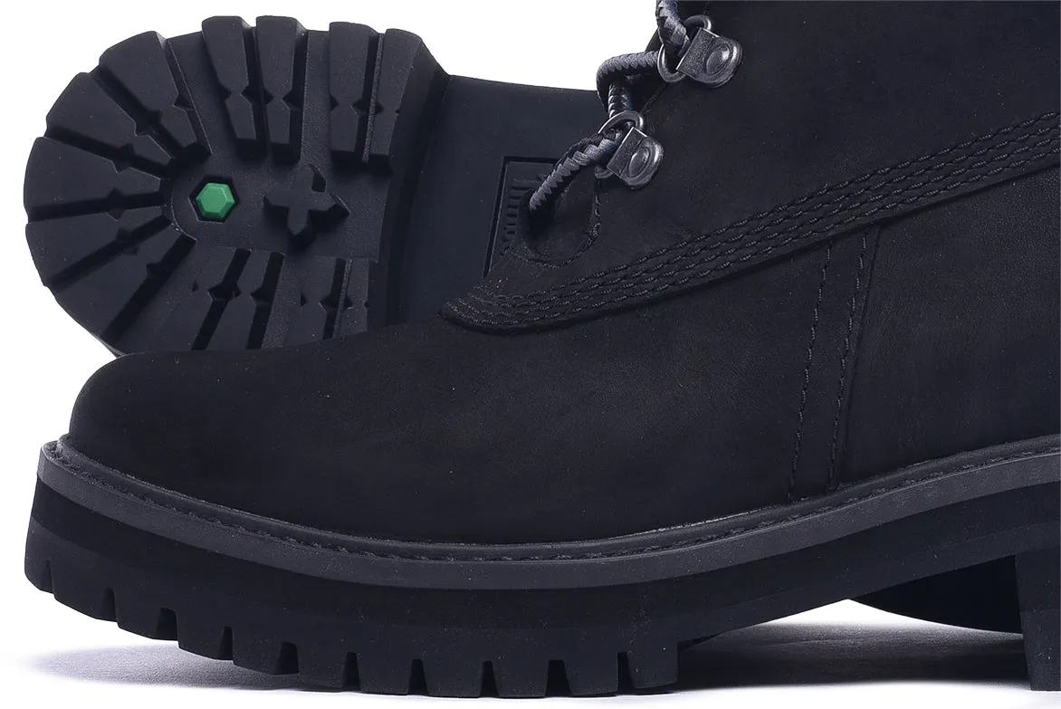 COURMAYEUR VALLEY 6" SHEARLING WATERPROOF BOOT - BLACK NUBUCK