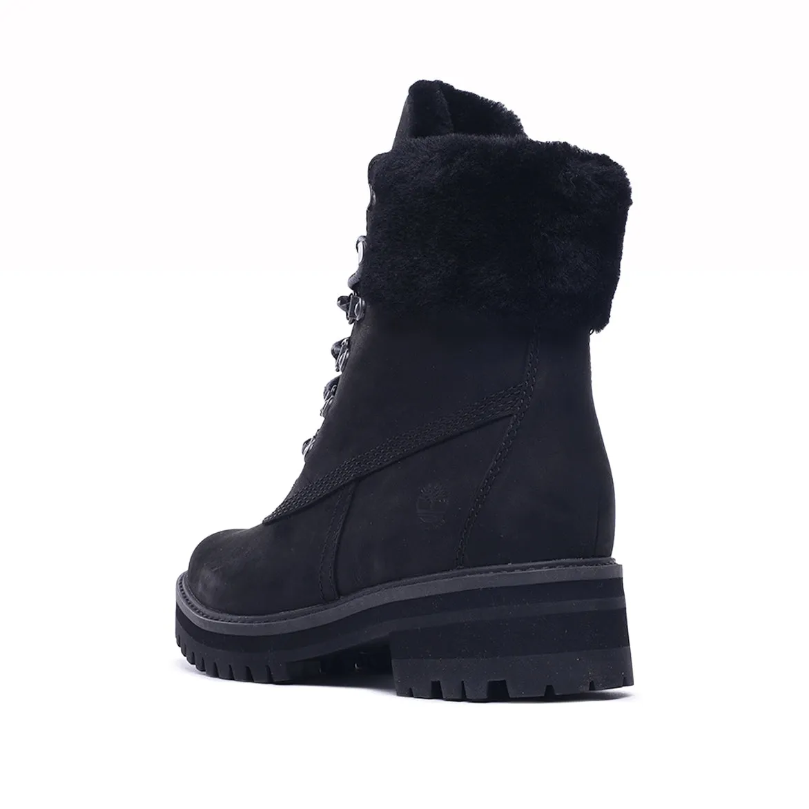 COURMAYEUR VALLEY 6" SHEARLING WATERPROOF BOOT - BLACK NUBUCK