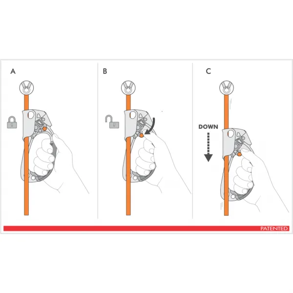 CT Quick-Up Plus Hand Ascender Right