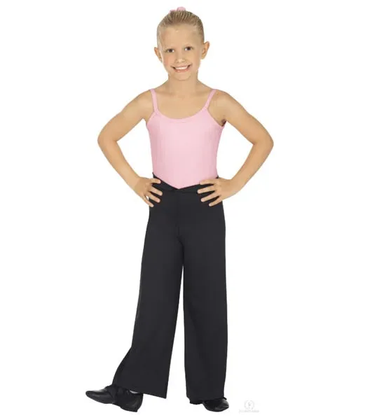 Eurotard 44655 Girls Microfiber V Front Jazz Pants