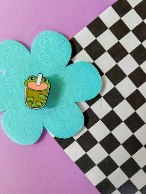 Frog Boba | Enamel Pin