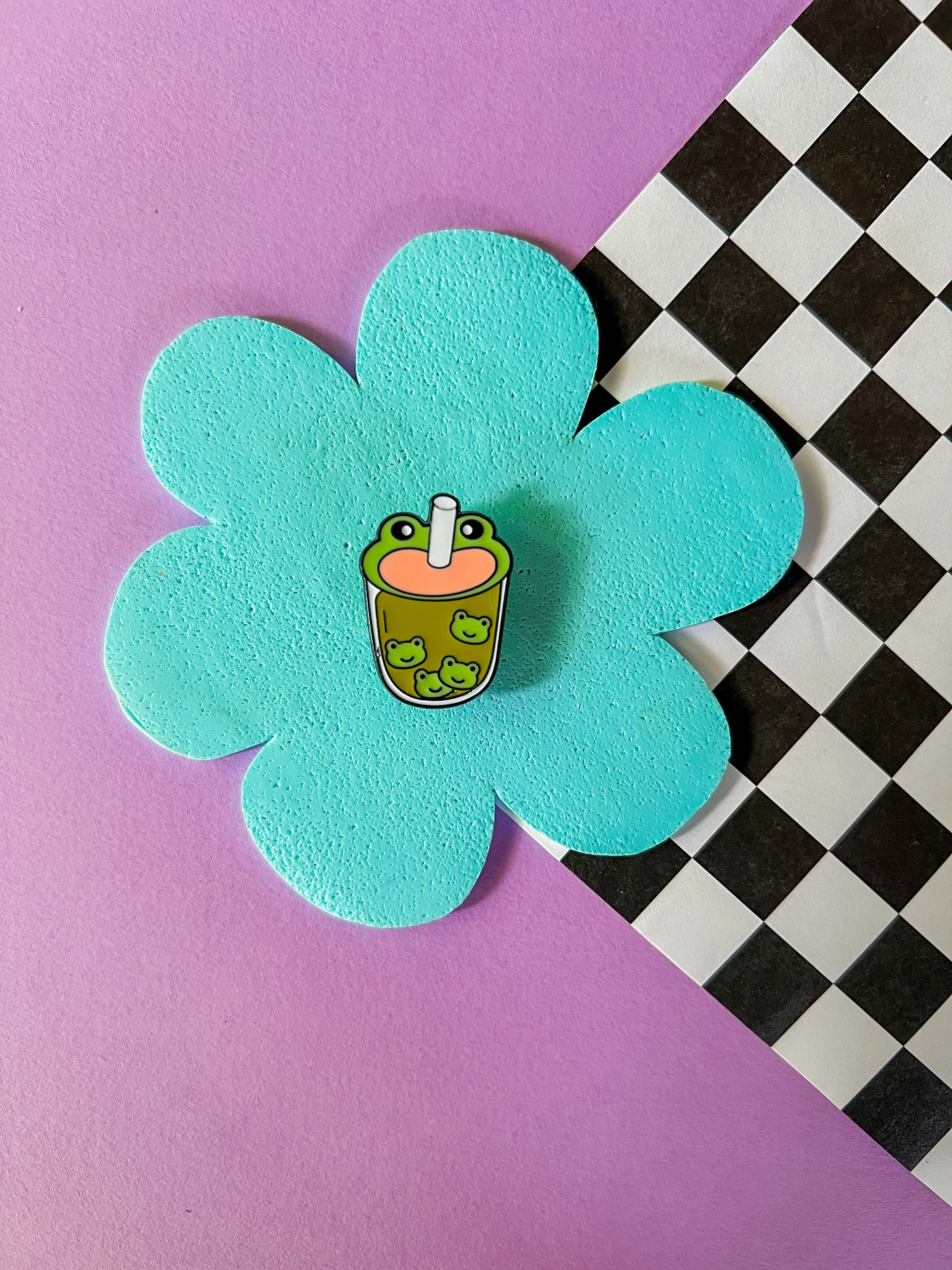 Frog Boba | Enamel Pin