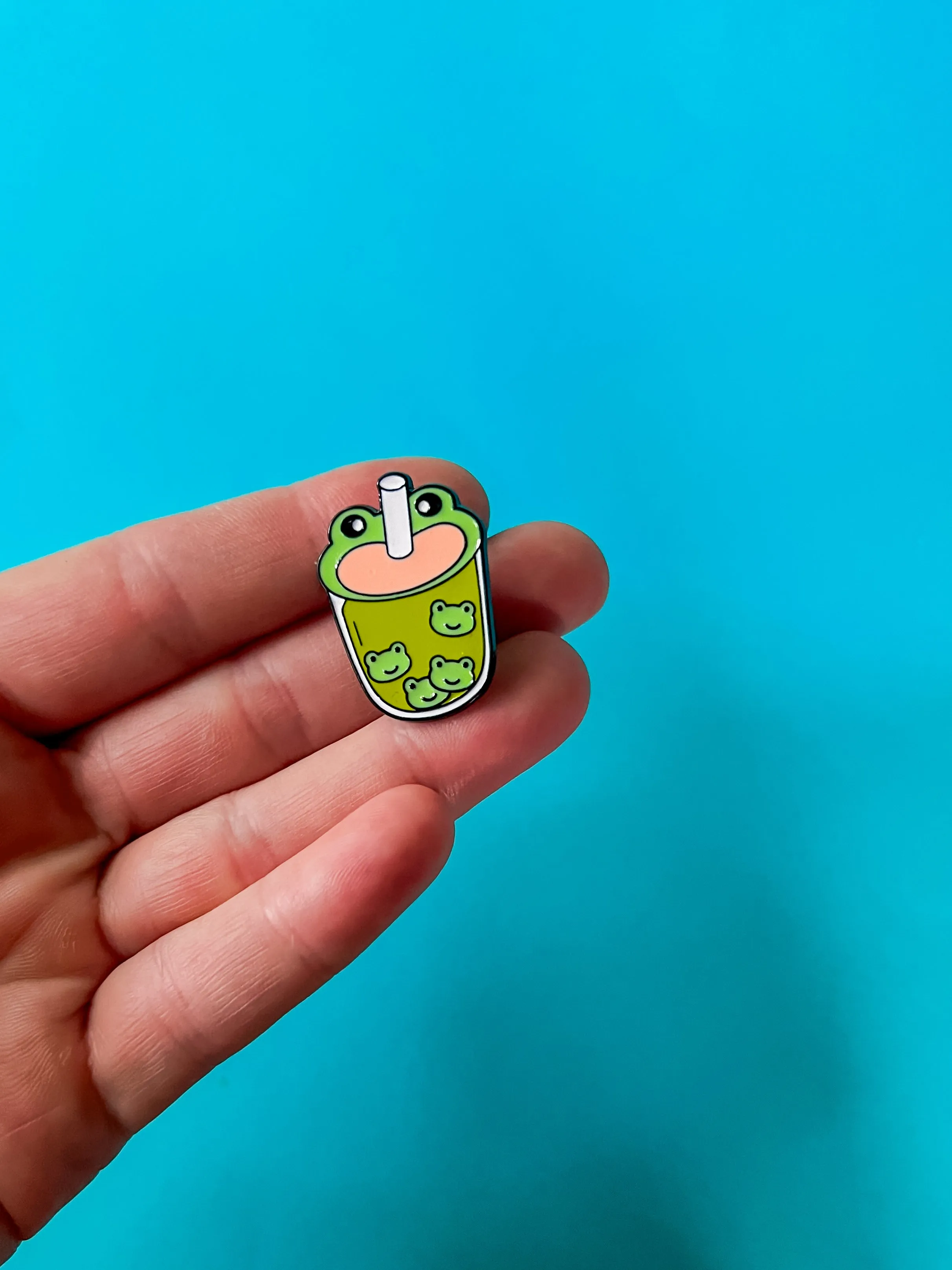 Frog Boba | Enamel Pin