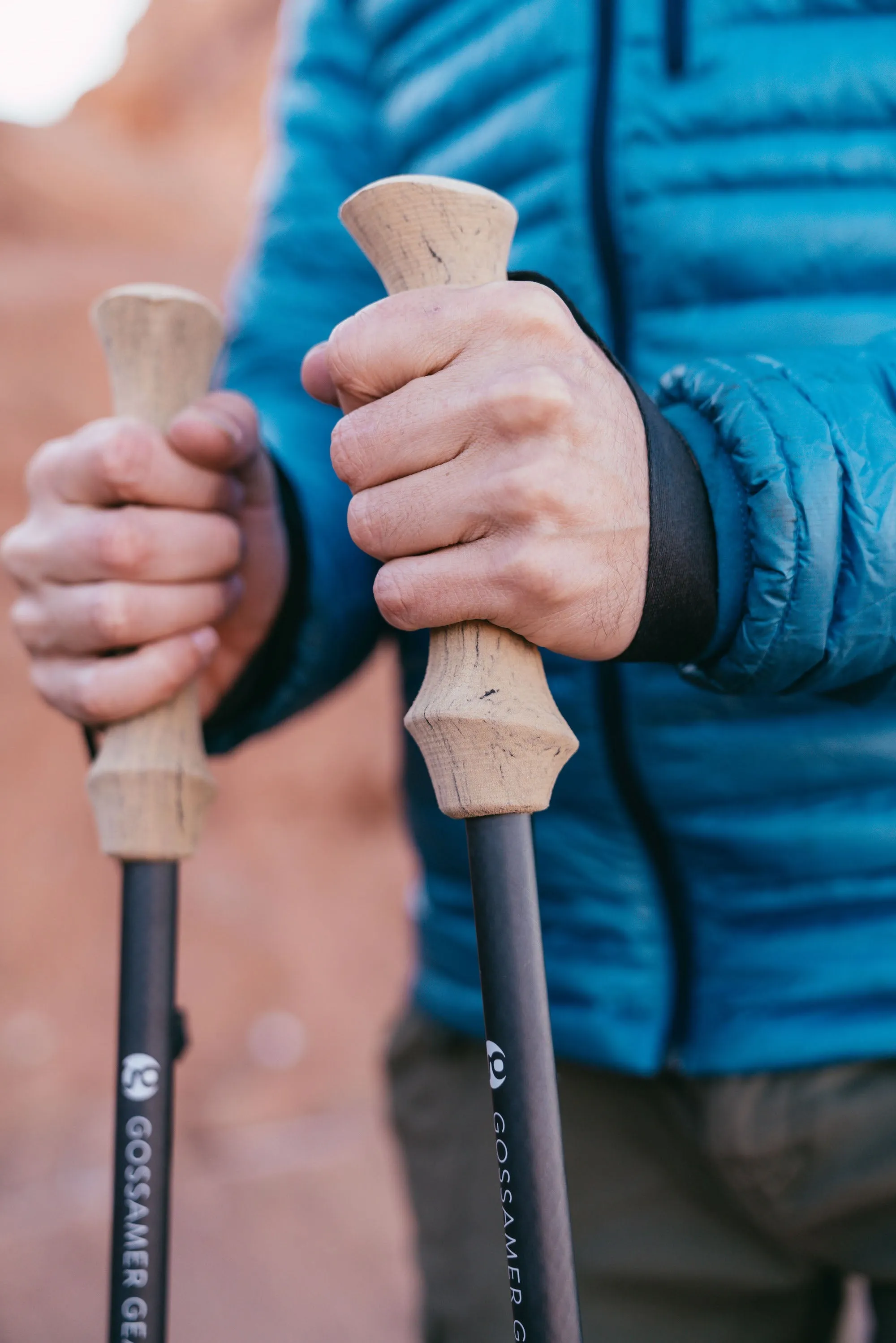 Gossamer LT5 Three Piece Carbon Trekking Poles (Single or Pair)