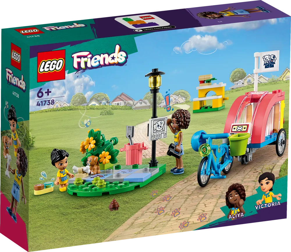 LEGO Friends Dog Rescue Bike 41738