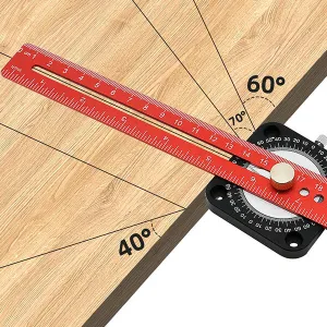 Levoite™ Compass Adjustable Angle T-Square Scriber Ruler