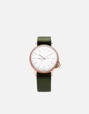 M12 Swiss Rose|White Hunter Nylon