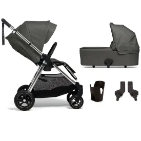 Mamas & Papas Flip XT³ 4 Piece Starter Bundle in Harbour Grey