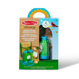 Melissa and Doug Let's Explore Binoculars & Compass Play Set