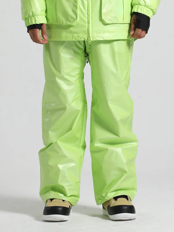 Men's Gsou Snow Neon Holographic Snowboard Pants