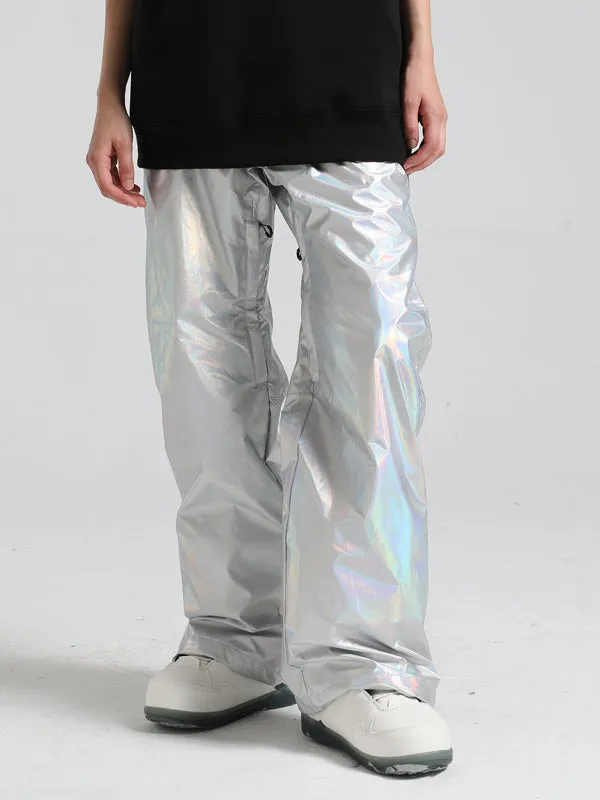 Men's Gsou Snow Neon Holographic Snowboard Pants