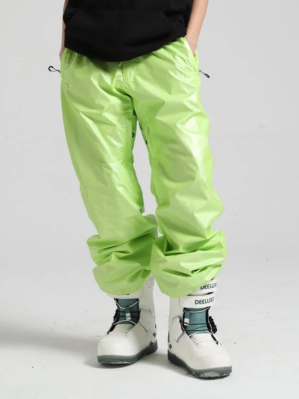 Men's Gsou Snow Neon Holographic Snowboard Pants