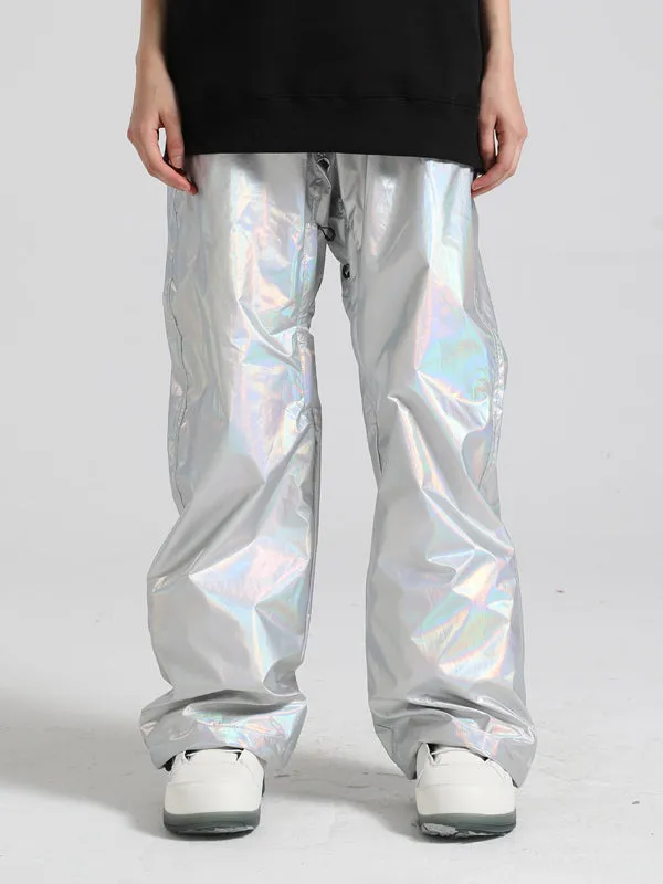 Men's Gsou Snow Neon Holographic Snowboard Pants