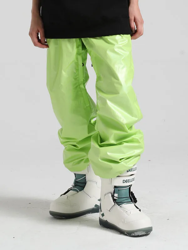 Men's Gsou Snow Neon Holographic Snowboard Pants