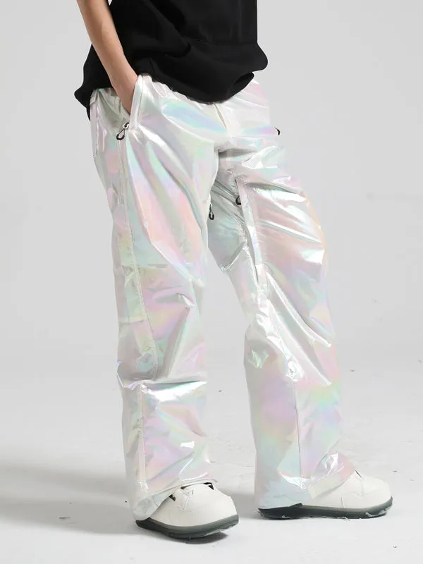 Men's Gsou Snow Neon Holographic Snowboard Pants