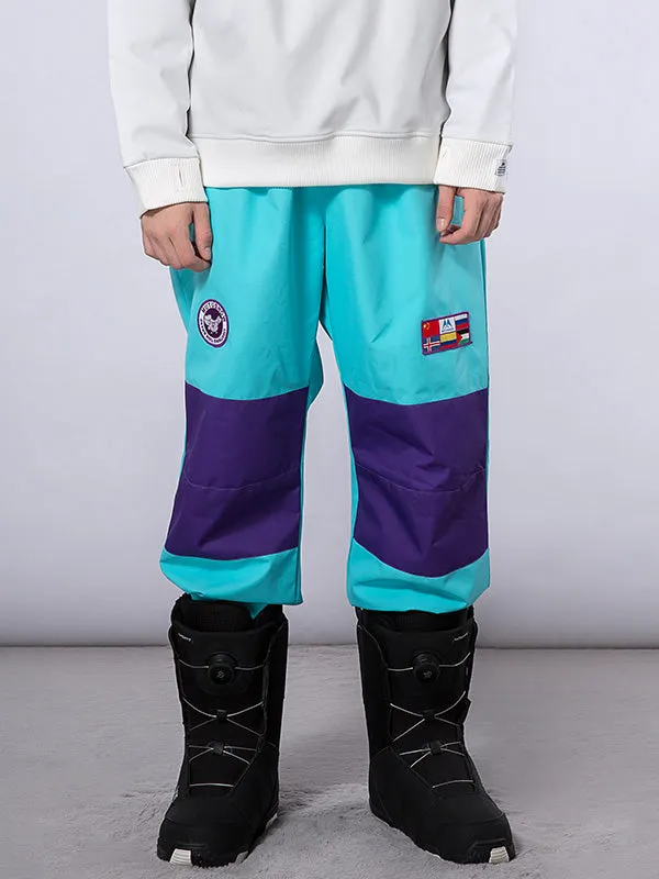 Men's RAWRWAR Flag Elastic Snowboard Pants