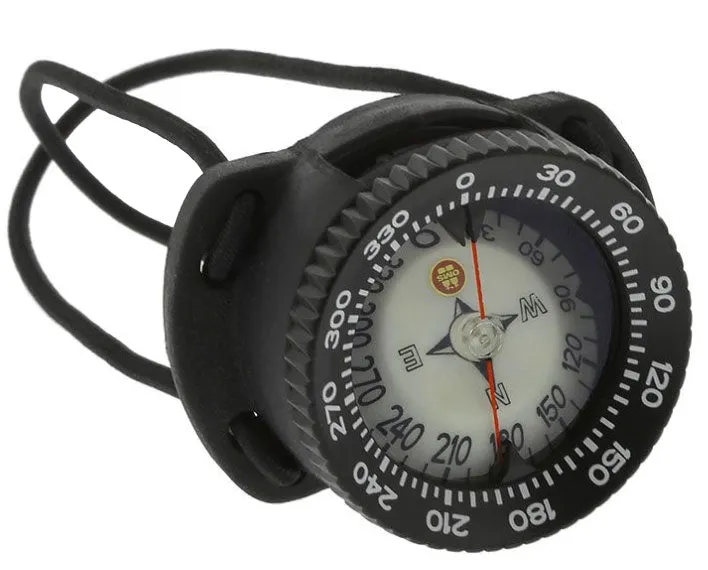 OMS Compass with Wrist Gauge Mount (w/ Bungee)