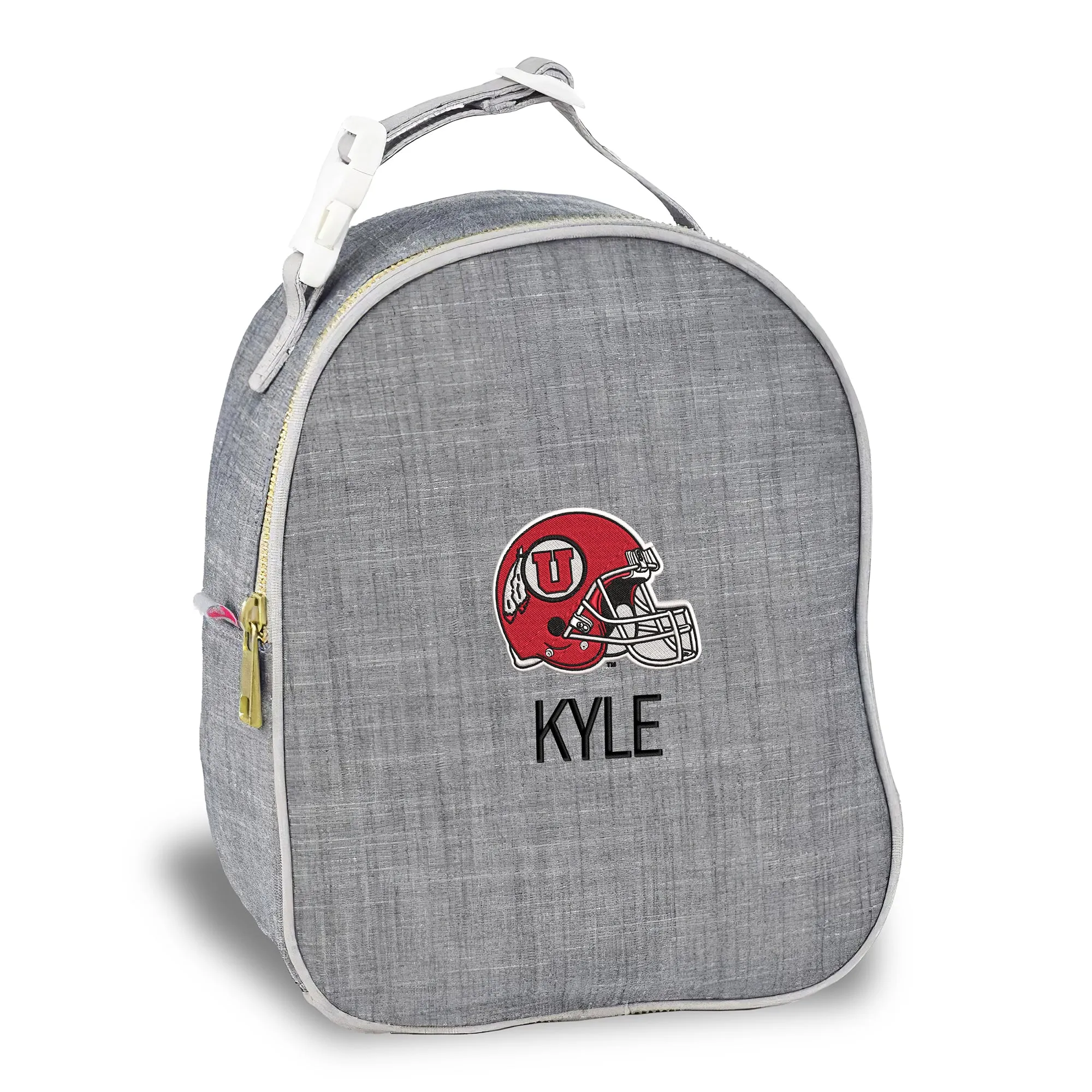 Personalized Utah Utes Helmet Insulated Bag