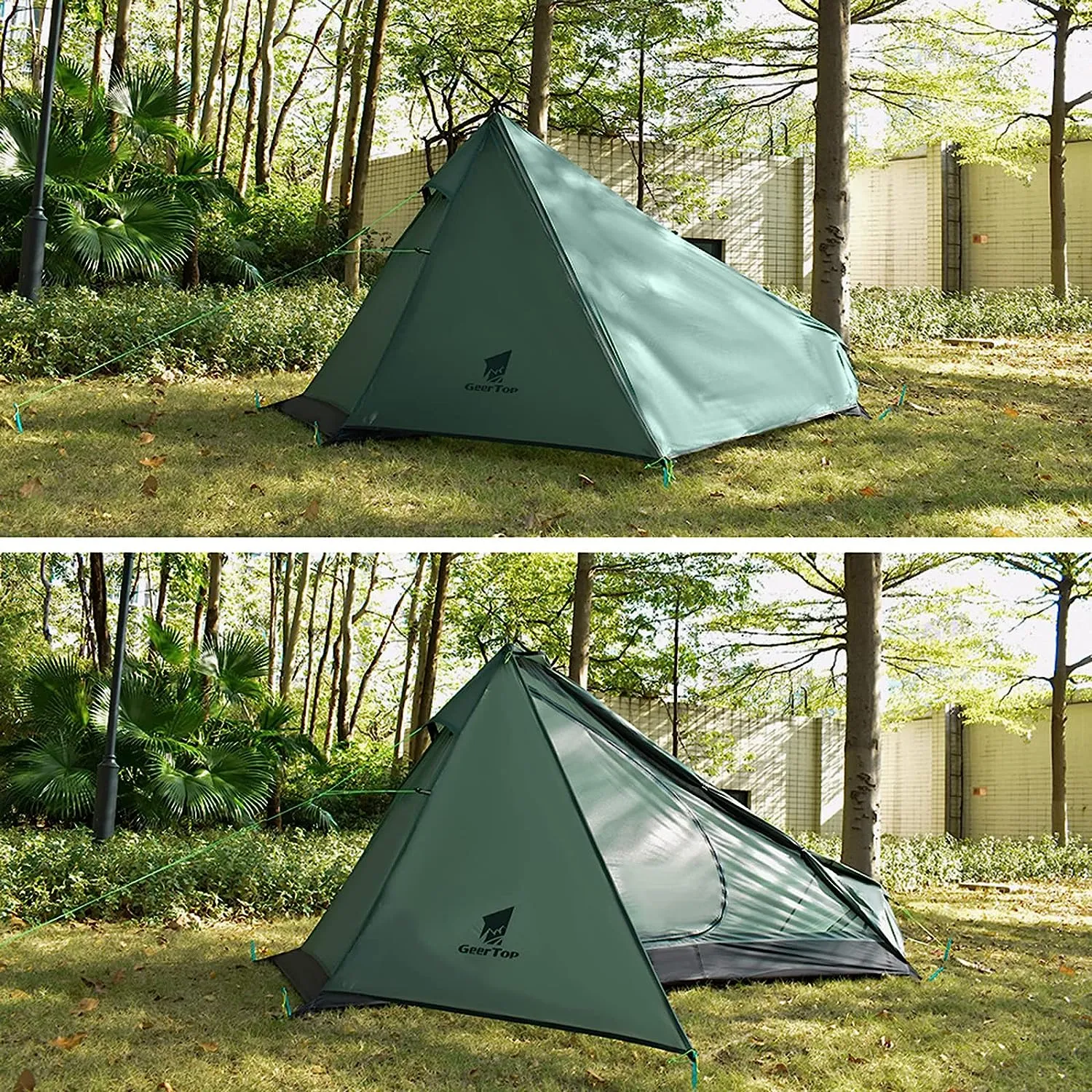 Pyramid II  | 1 Person 3 Season Camping Backpacking Tent Minimalism Ultralight