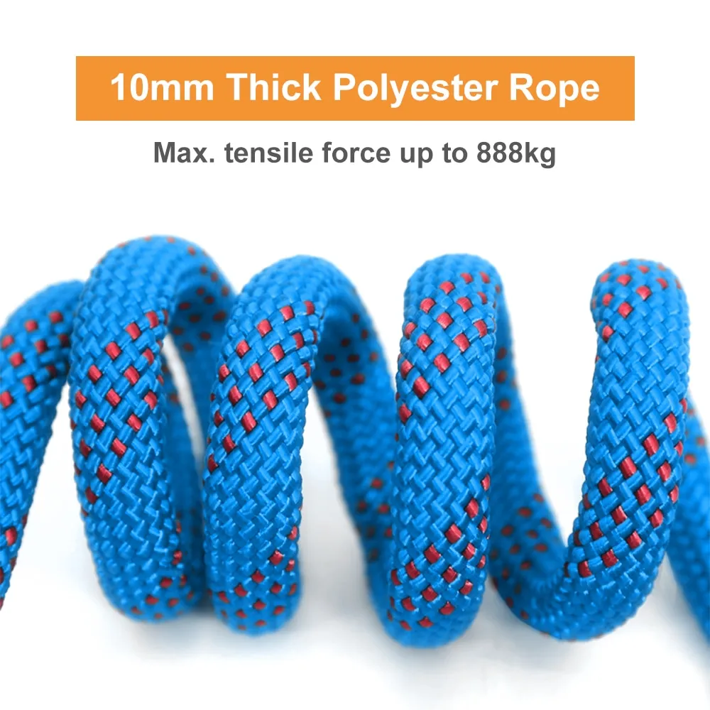 Rope 10mm Rock Climbing Rope 10/20/30M