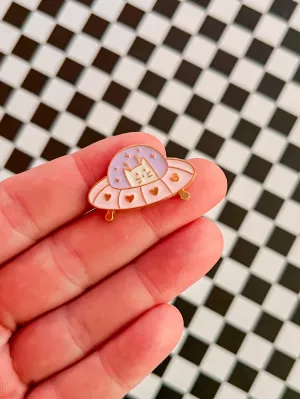 UFO Kitty | Enamel Pin