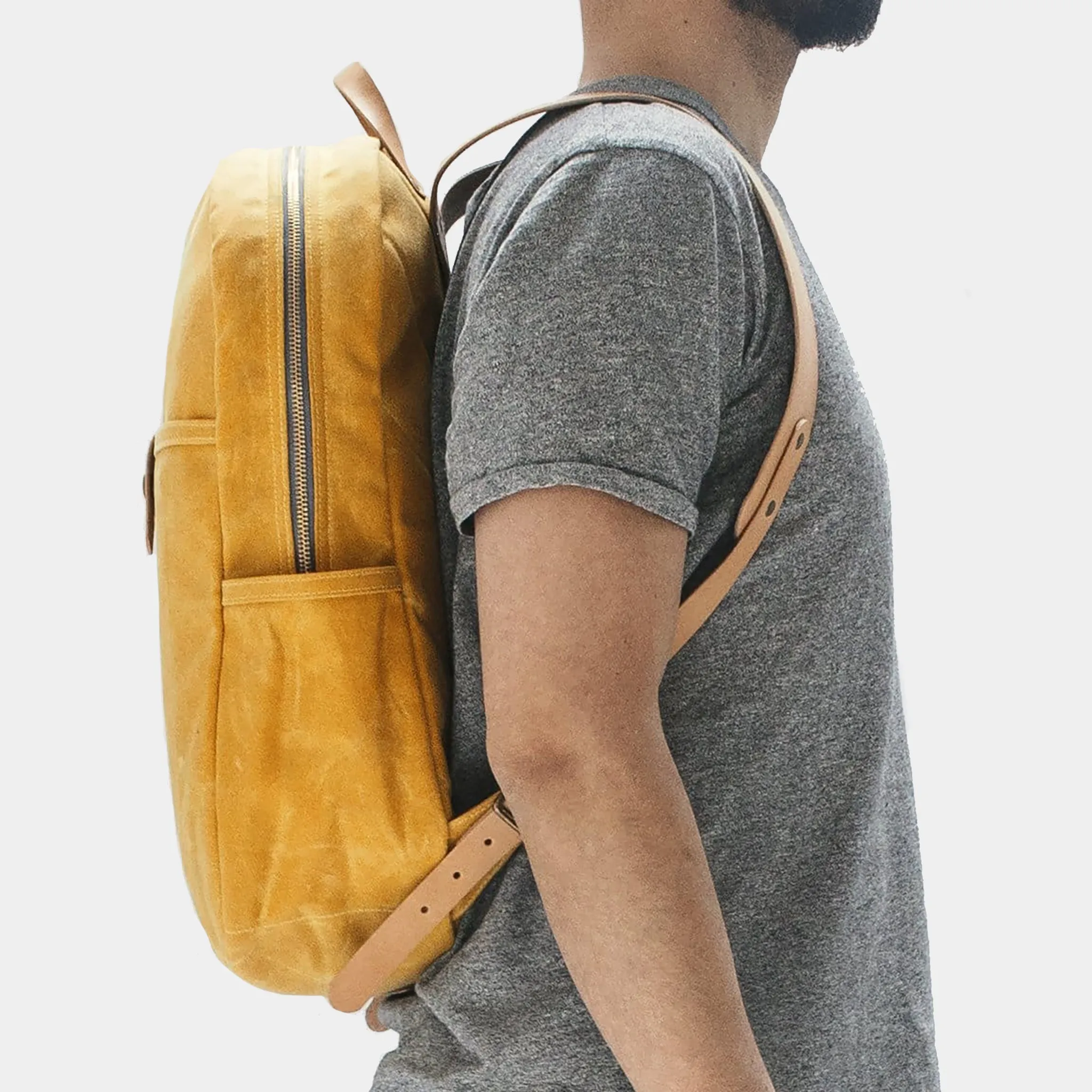 Waxed Canvas Backpack