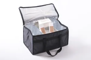 XL Insulated Cool Food Delivery Bag with Dividers GN 1/1 pan Deliveries Bags Extra Large 39 litres C20