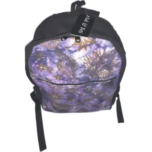 Yak & Yeti Universe Purple Tie Dye Backpack